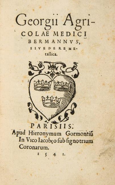 图4 - 《冶金问答》一书的封面（图片来源：www.dreweatts.com）