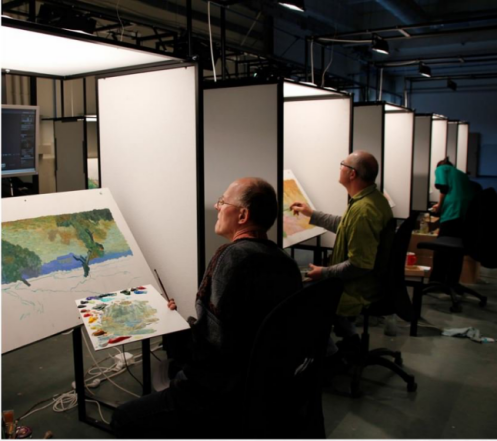 第一部手绘全油画动画电影，为你讲述一个男人的一生