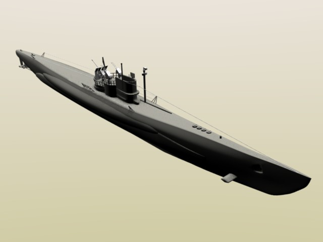 U-1206的模型复原-responsive U-1206的模型复原